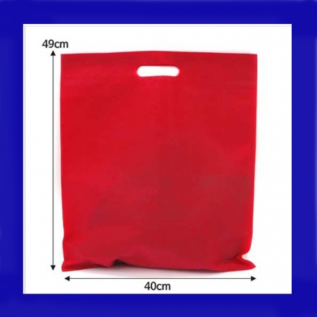 고급 컬러 심플 부직포 가방 (대) #5