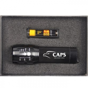 초강력 1구 줌인 후레쉬 + 건전지 세트