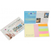 작은이미지: 수첩형 (S- 14) 점착메모지 (대) - 형광 오색지 #2