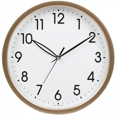 300mm- 로즈골드- 무소음 벽시계 #2