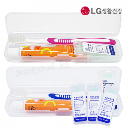 326 미세모+페리오+국산 치간 / 칫솔 치약 세트 #2