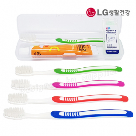 326 미세모+페리오+국산 치간 / 칫솔 치약 세트 #4