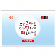 베이직 파스형 핫팩 50g // 국산