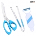 작은이미지: 에쉐르 안전가위 + 미용 야채칼 + 집게 3종세트 #2