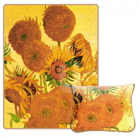 명화 무릎담요 고흐 해바라기 #2