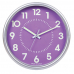 작은이미지: 야광 보라 원형 벽시계 #3