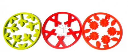 실리콘 원형 받침대 #2