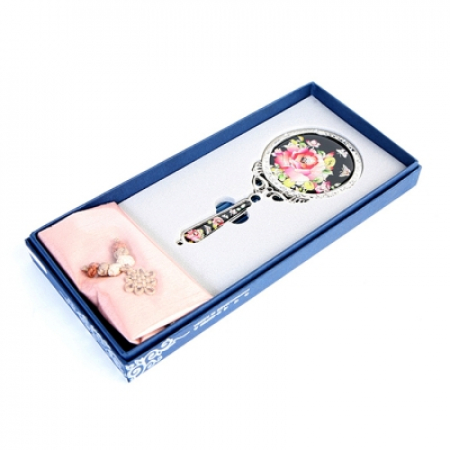 자개 공주 손거울 장미 HMC18 #3