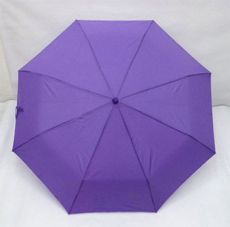 키르히탁 3단 폰지 보라우산 보라색우산 #5
