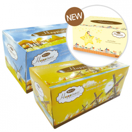 해피니스 미용 티슈 200매 기성품 #2