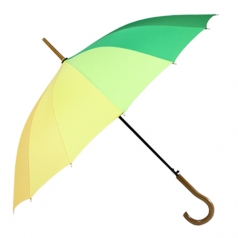 발렌타인 장우산 55x14k 자동 곡자 무지개 우산