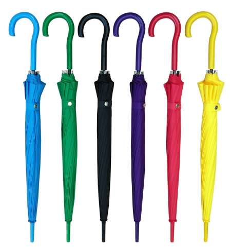 발렌타인 장우산 55 x 14 자동 곡자 무지 칼라 #2