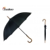 작은이미지: 발렌타인 장 55x14 자동 곡자 무지 우산 #2