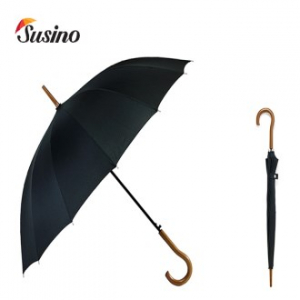 발렌타인 장 55x14 자동 곡자 무지 우산