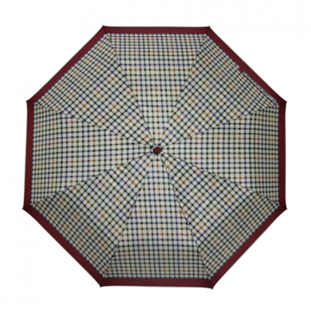 발렌타인 3단 55x8 체크실버 우산 #3