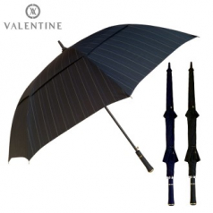 발렌타인 장 75x8 방풍 사슬 스트라이프 우산