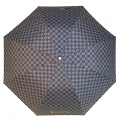 발렌타인 2단 58x8 폰지 체스판 우산