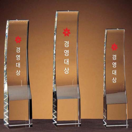 상패. 크리스탈 트로피 #2