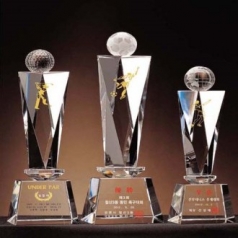 상패. 크리스탈 상패. 체육 대회 트로피