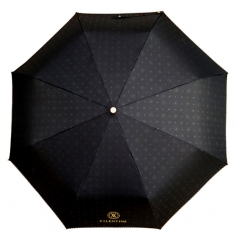 발렌타인 3단 55x8 완전자동 엠보 체크 바이어스 우산