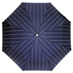 발렌타인 3단 55x8 폰지 사슬 스트라이프 우산