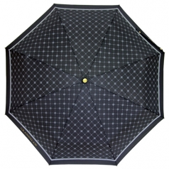 발렌타인 3단 55x8 폰지 사슬 패턴 우산