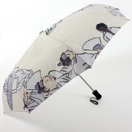 명화 우산 3단 완전자동 김홍도 씨름 [국내 제작] #3