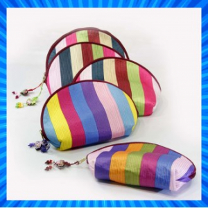 전통 반달파우치,  화장품 파우치,  외국인선물, 전통누비