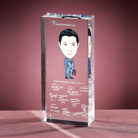 크리스탈 상패 8) 195-1 #2