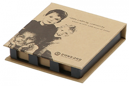 크라프트 양장 메모함 (소) [1도] #3