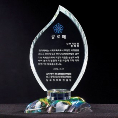 크리스탈 상패 8) 218-4