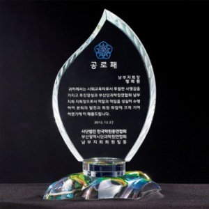 크리스탈 상패 8) 218-4