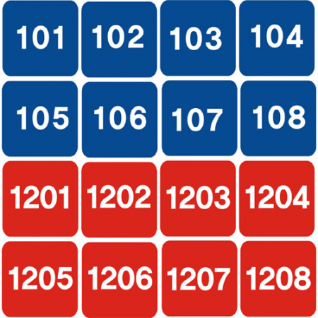 사우나 옷장 호표시판, 옷장 번호표시판, 옷장 번호, 사우 #3