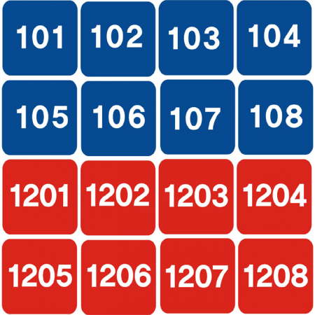 사우나 옷장 호표시판, 옷장 번호표시판, 옷장 번호, 사우 #2