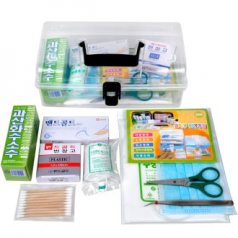 뉴투명 구급함 중 C