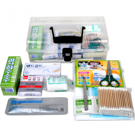 뉴투명 구급함 중A #2