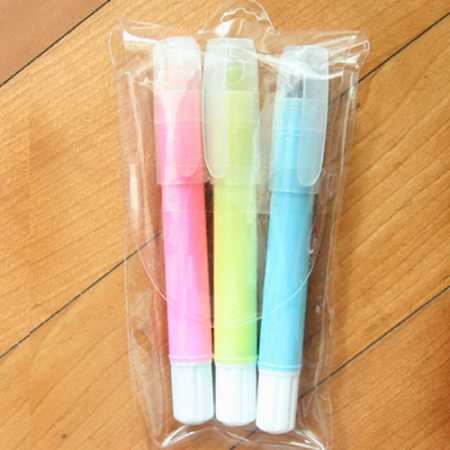 빅 파스텔 고체 형광펜 3P 세트 #2