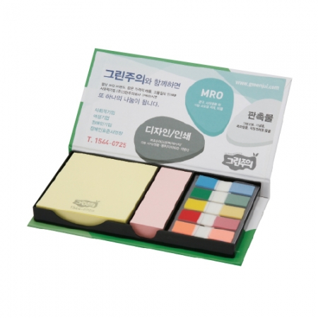 팝업 플래그 메모함 (대) #3