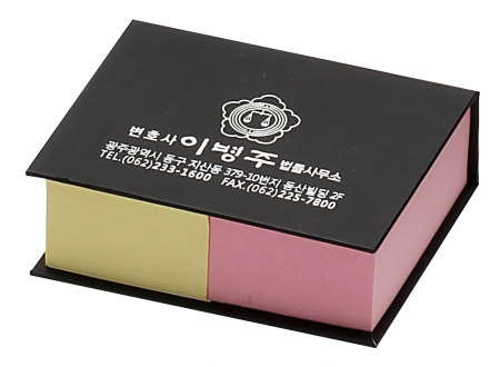 은박 점착 메모 (대) 300매 #4