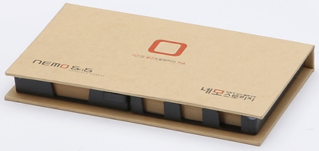 크라프트 양장 메모함 (대) 200매 [1도] #3