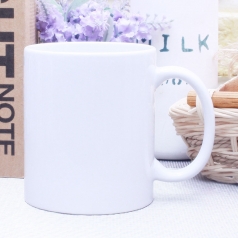 캐빈 직선 백자 머그