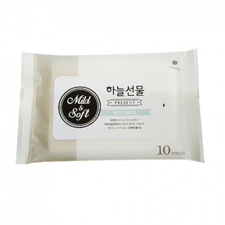 하늘선물 휴대용 물티슈 10매 #2