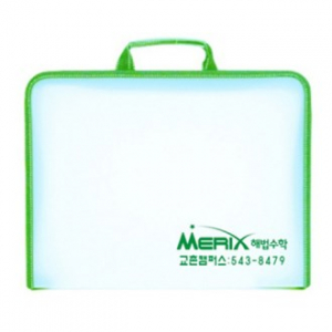 손잡이 지퍼 화일 베이직 케이스 5CM 곤회연 // 실크인쇄