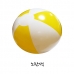작은이미지: 2색 비치볼 노랑 38CM~40CM #2