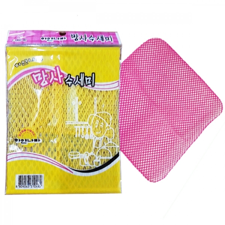 하얀나라 망사수세미 1매 #2