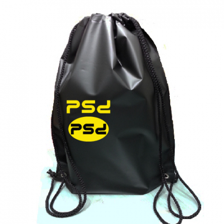 검정비닐가방 (비닐배낭) / 양줄백팩 / 백쌕 #2