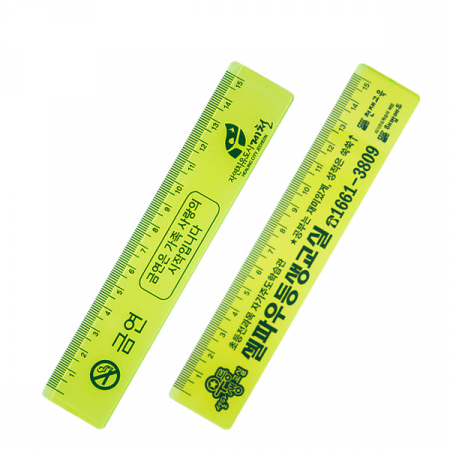 바디 형광 15CM 자 #2