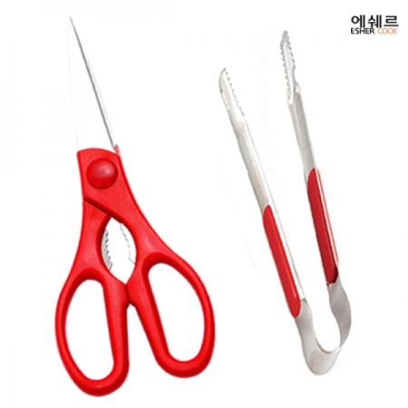 에쉐르 편한 가위 02 + 집게 #2