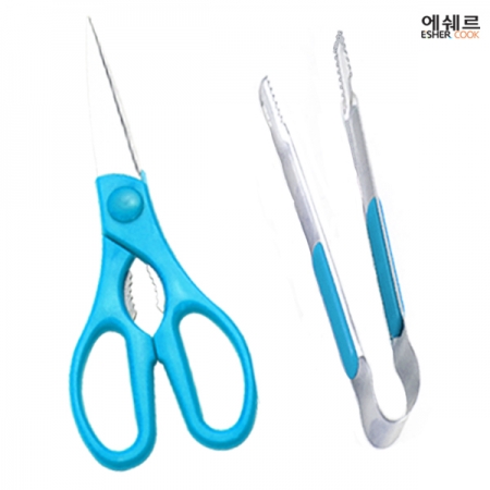 에쉐르 편한 가위 02 + 집게 #3