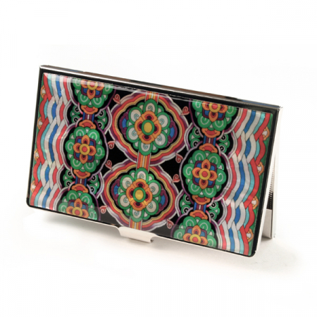 명함지갑 자개 명함케이스 기와단청 #2